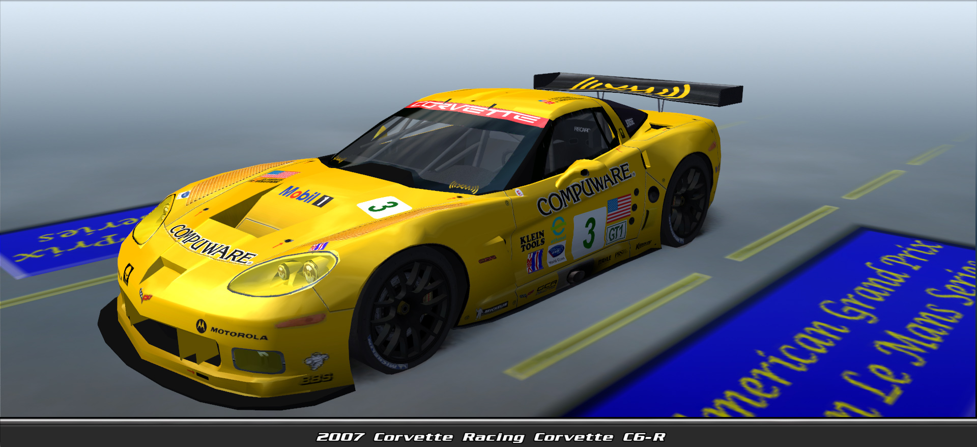 2007 Corvette Racing, Corvette C6-r #7003, Driven By Fernando Horta