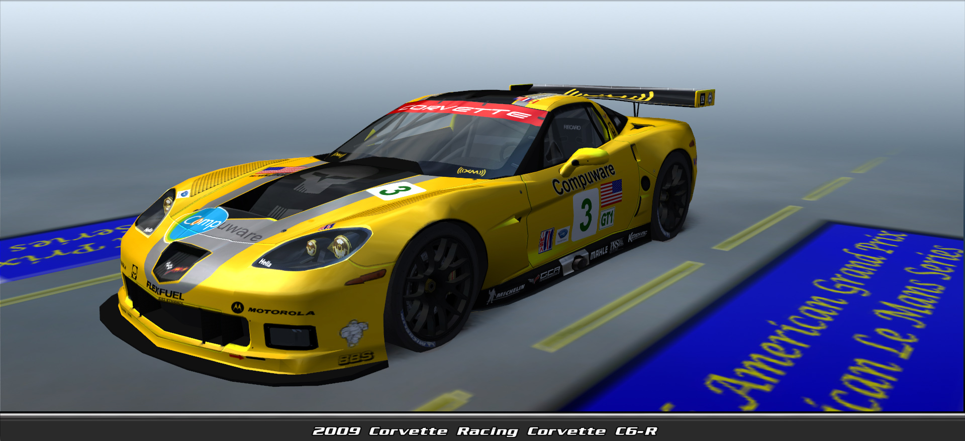 2009 Corvette Racing, Corvette C6-r #9003, Driven By Antonio Garcia