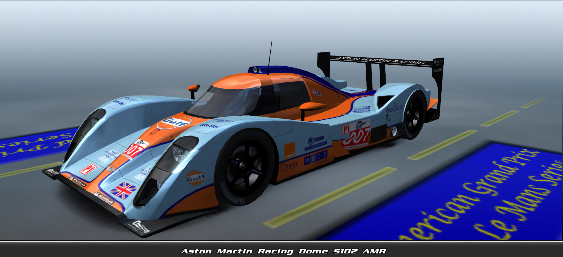 Aston Martin Racing, Dome S102 Amr #8007, Driven By Mansell