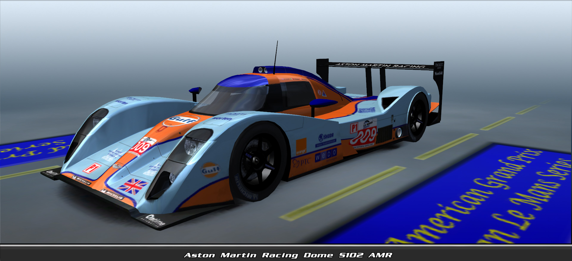 Aston Martin Racing, Dome S102 Amr #8009, Driven By Harold Primat