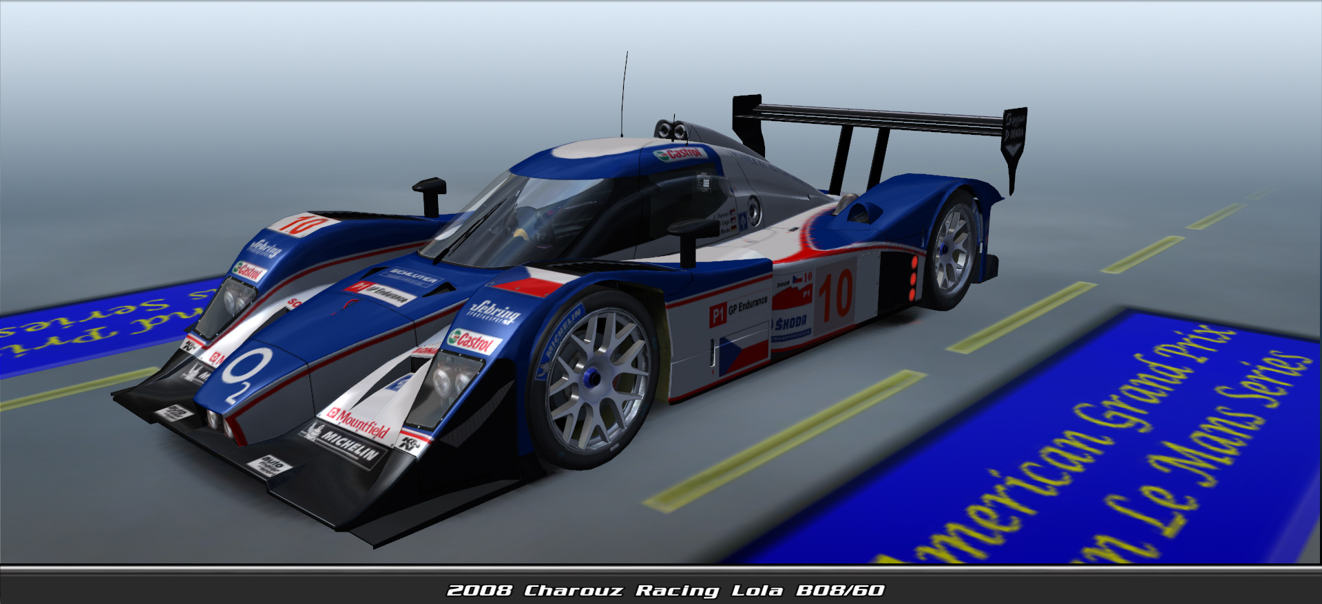 2008 Charouz Racing, Lola B08/60 #8010, Driven By Fernando Horta