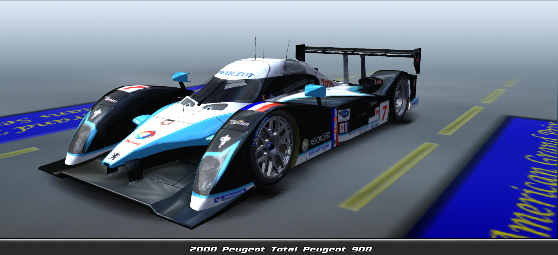 2008 Peugeot Total, Peugeot 908 #8007, Driven By Stephane Sarrazin