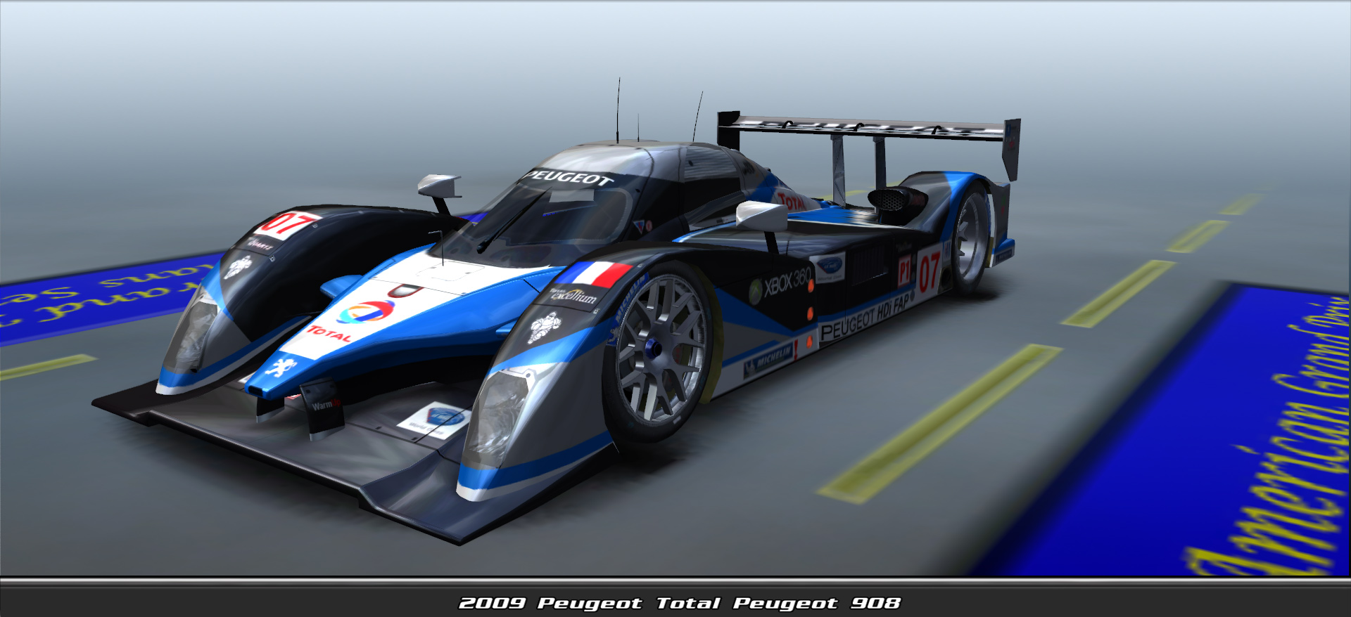 2009 Peugeot Total, Peugeot 908 #9007, Driven By Nicolas Minassian