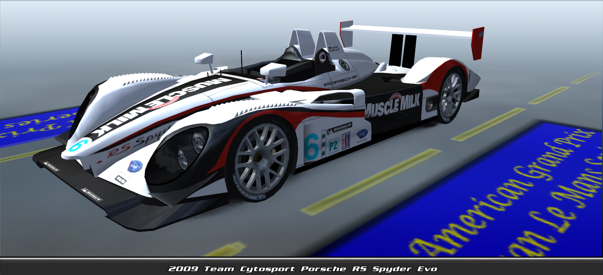 2009 Team Cytosport, Porsche Rs Spyder Evo #9006, Driven By Klaus Graf