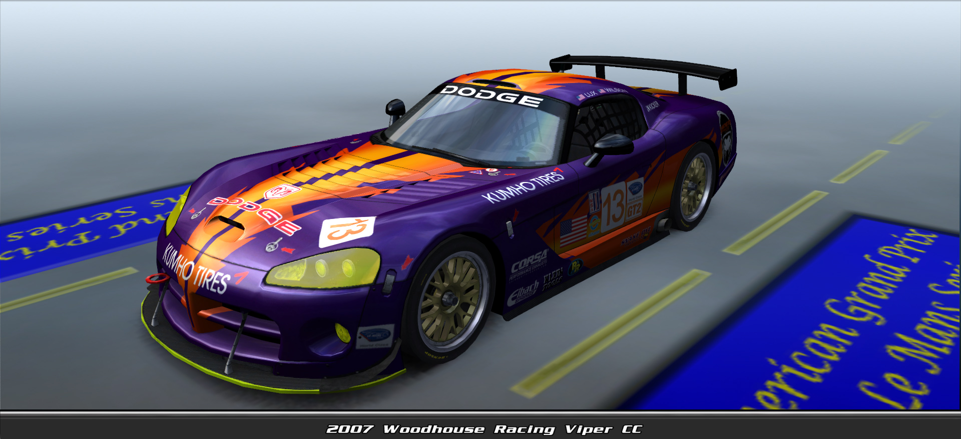 2007 Woodhouse Racing, Viper Cc #7013, Driven By Fernando Horta