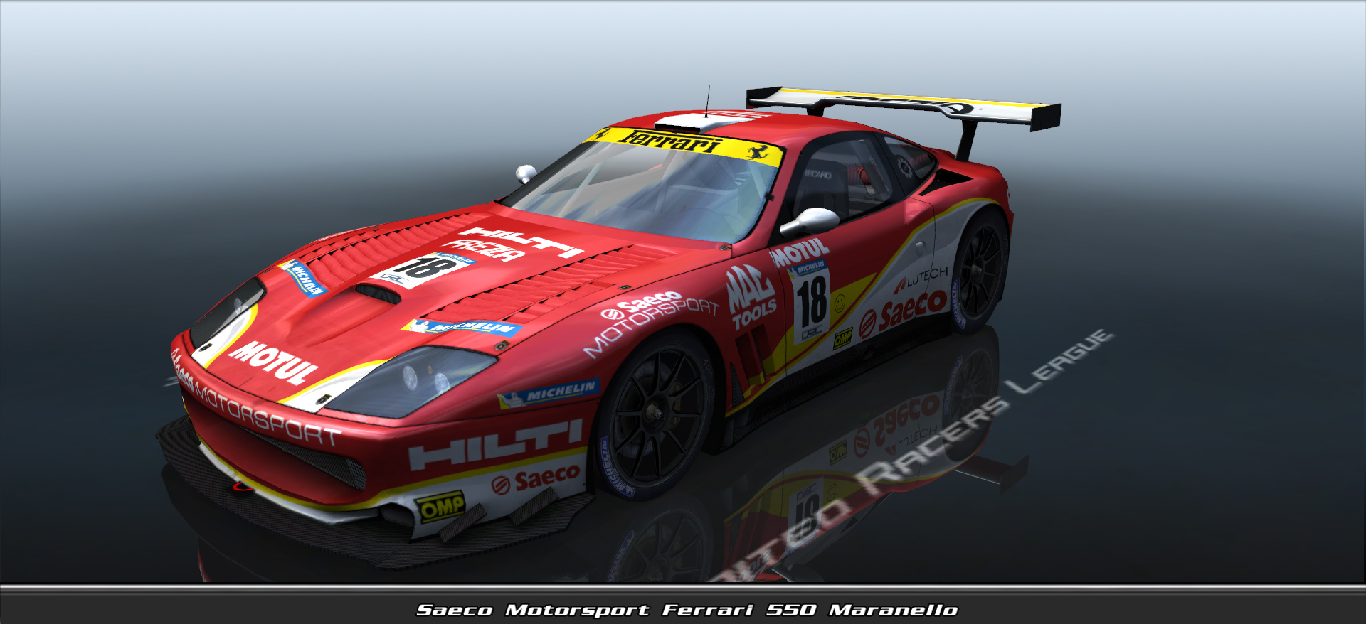 Saeco Motorsport, Ferrari 550 Maranello #13018, Driven By Alex Funnell