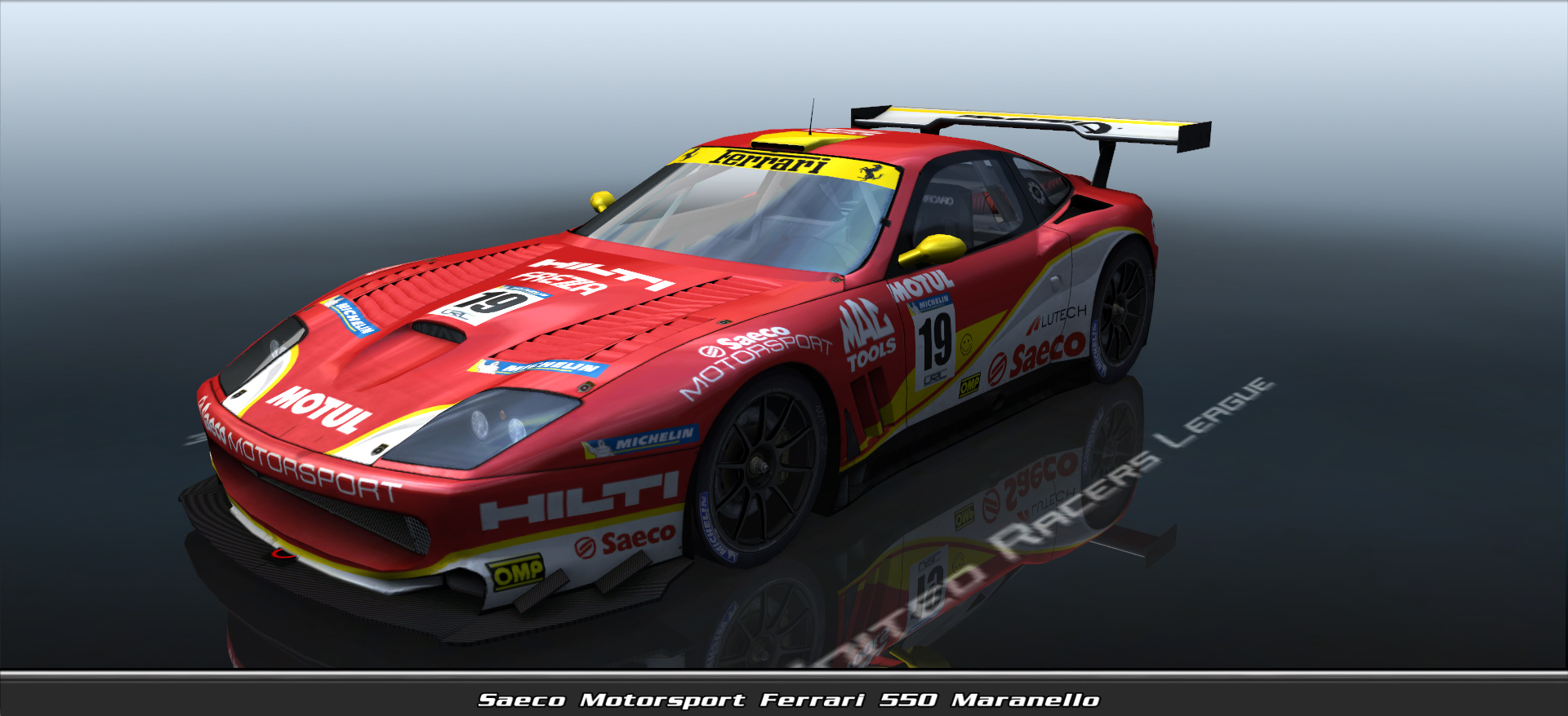 Saeco Motorsport, Ferrari 550 Maranello #13019, Driven By Reinhard Berger