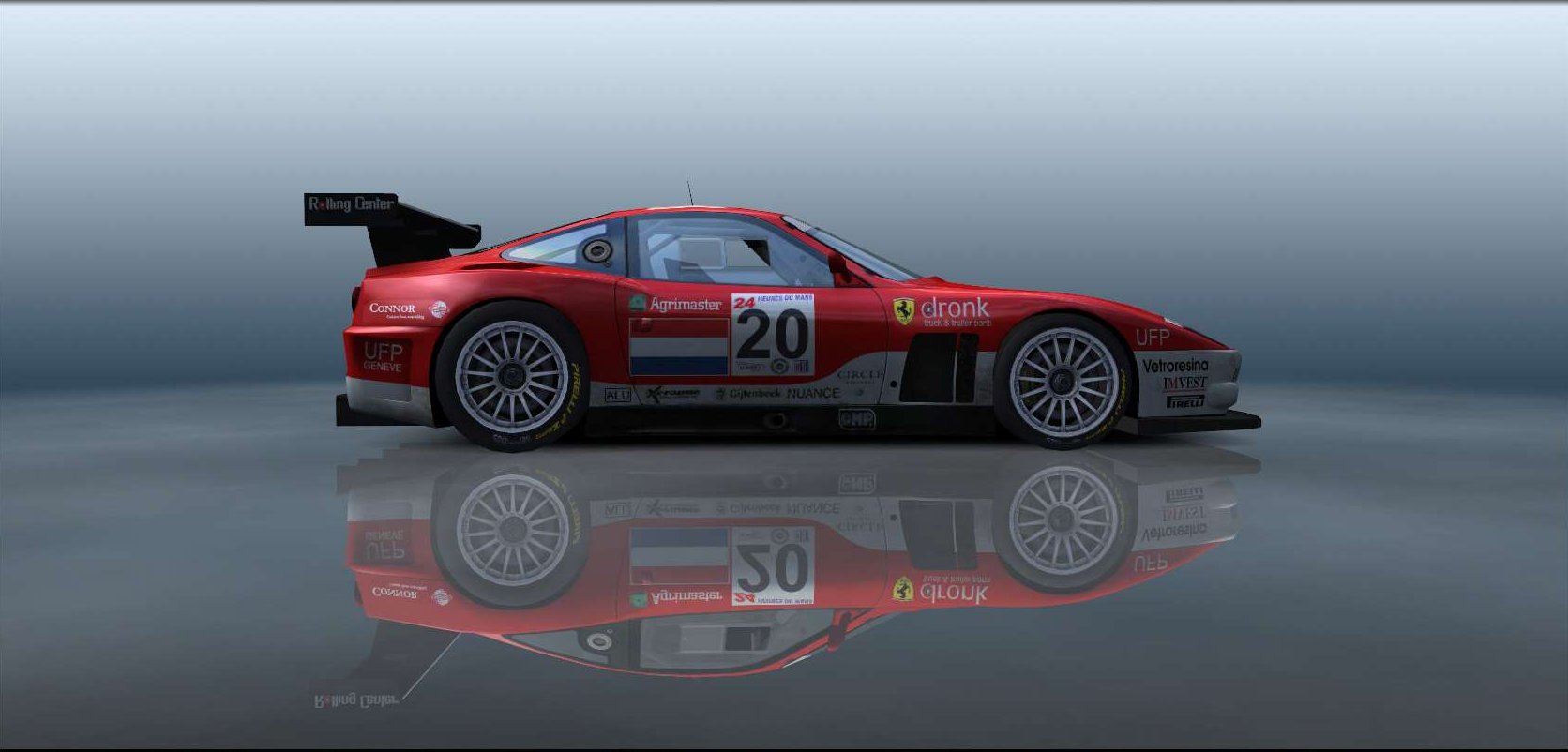 Barron Connor Racing, Ferrari 575 Gtc #4020, Driven By Driver 20