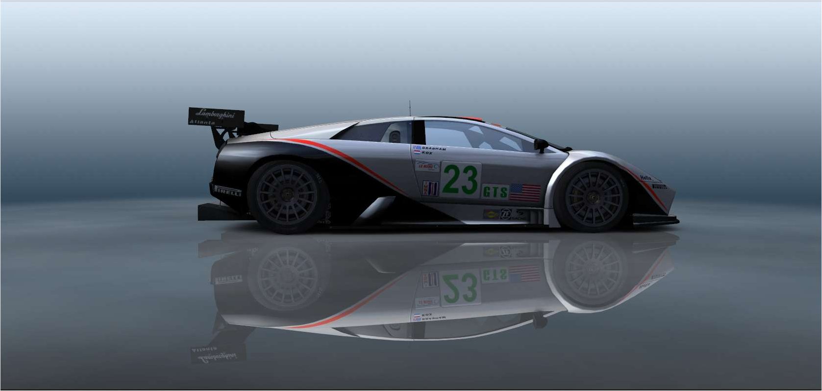 Krohn-barbour Racing, Lamborghini Murcielago R-gt #4023, Driven By Josh Morison