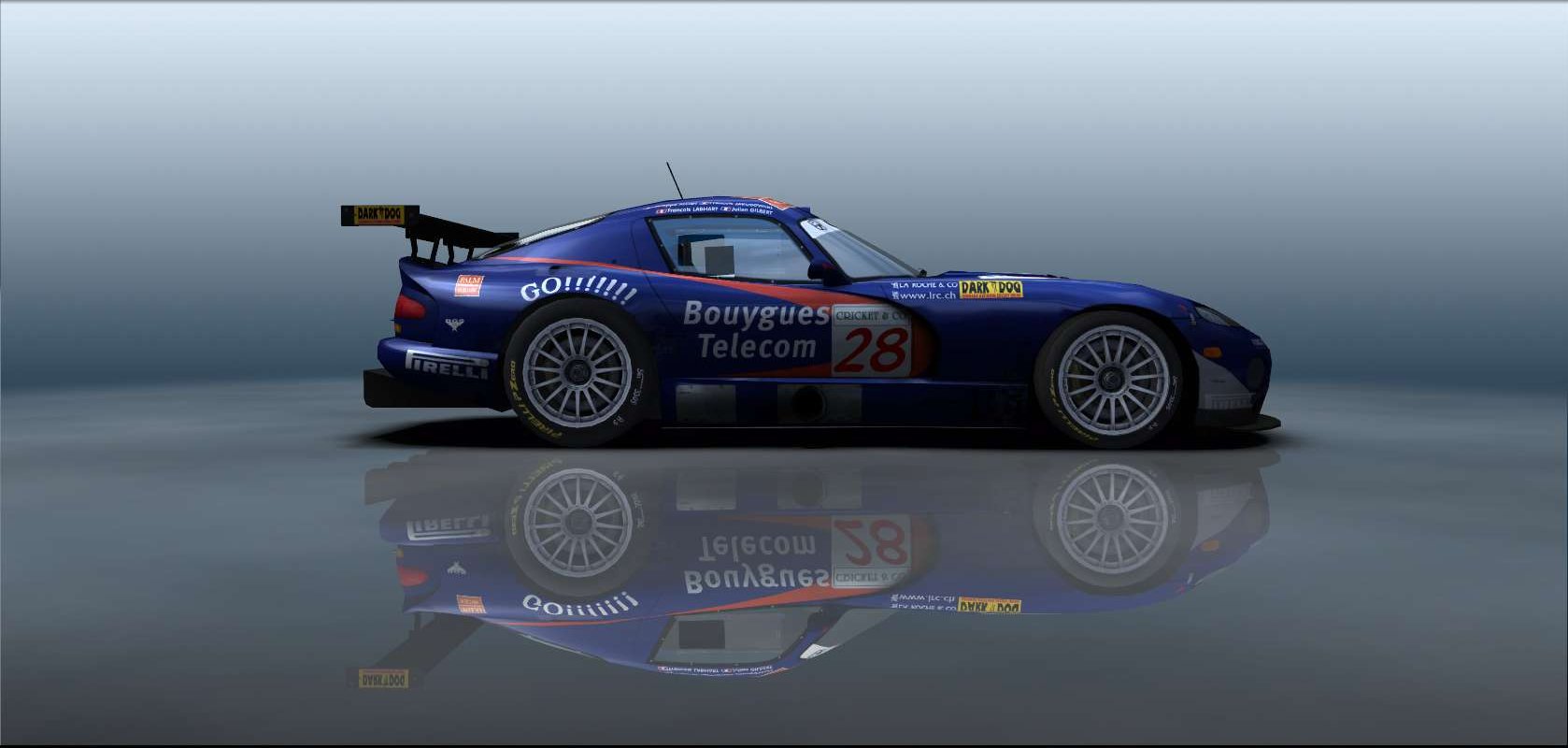 Force One Racing, Chrysler Viper Gts-r #5028, Driven By Jorge Hora