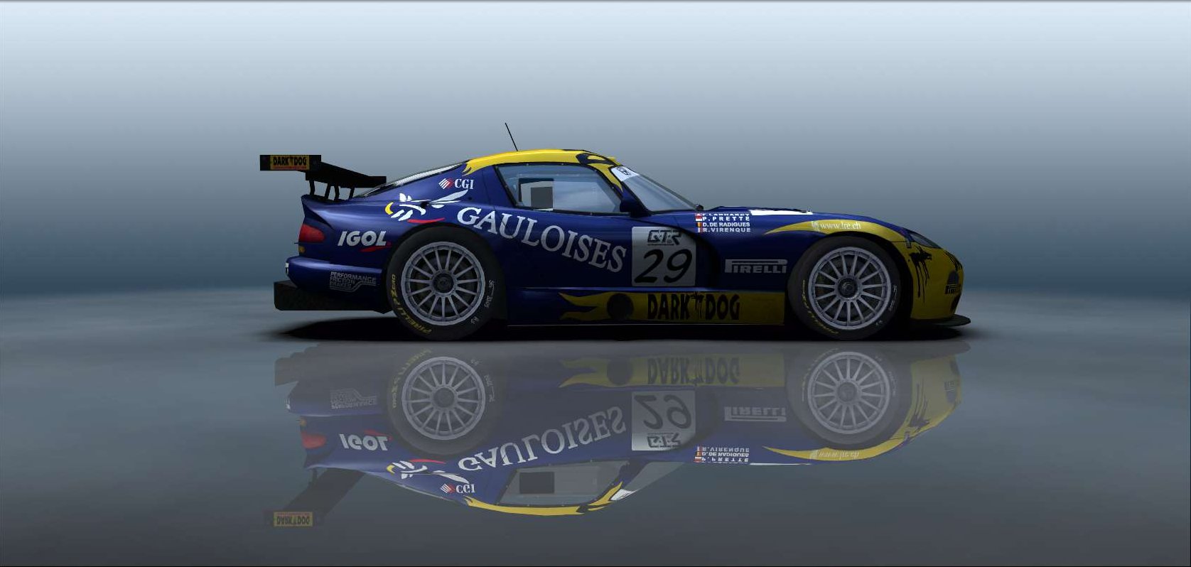 Force One Racing, Chrysler Viper Gts-r #5029, Driven By Driver 29