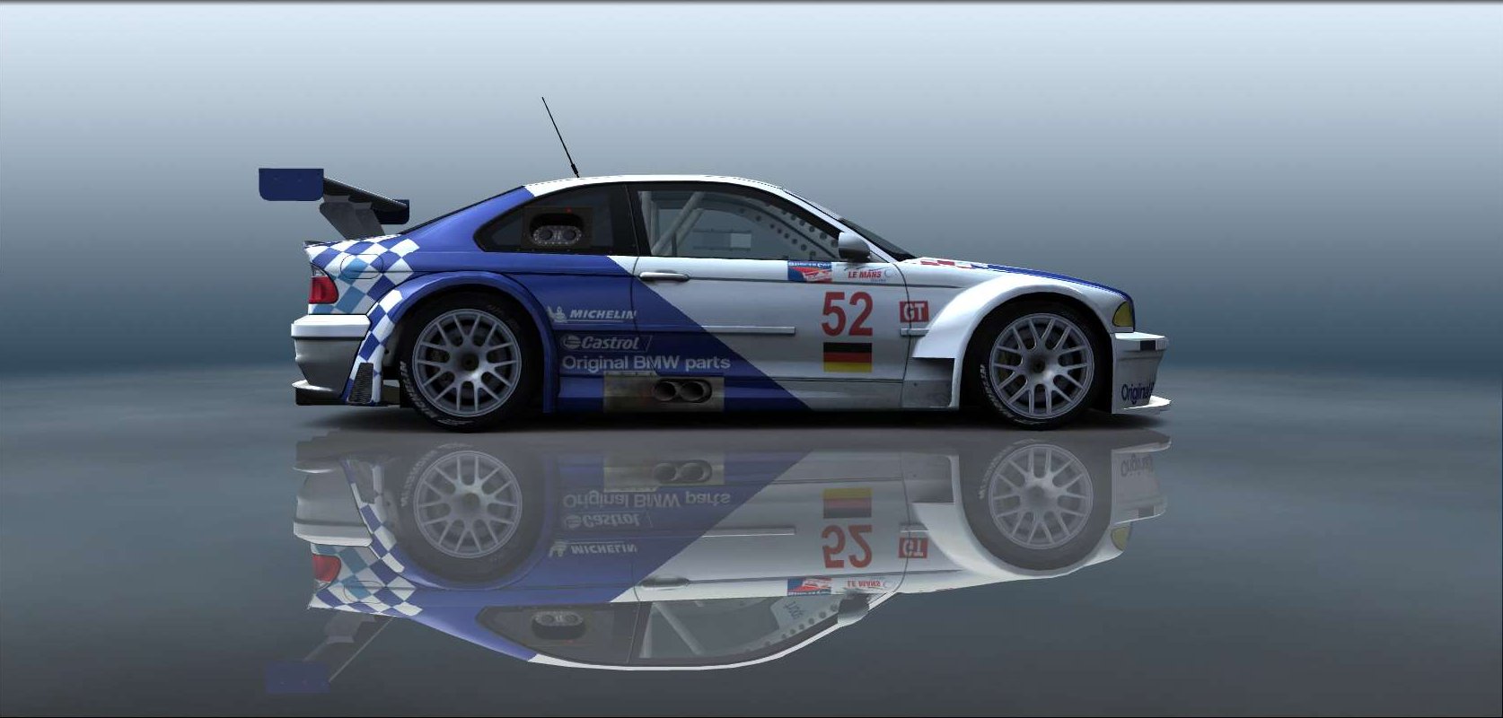 Bmw Motorsport, Bmw E46 M3 Gtr #5052, Driven By Driver 52