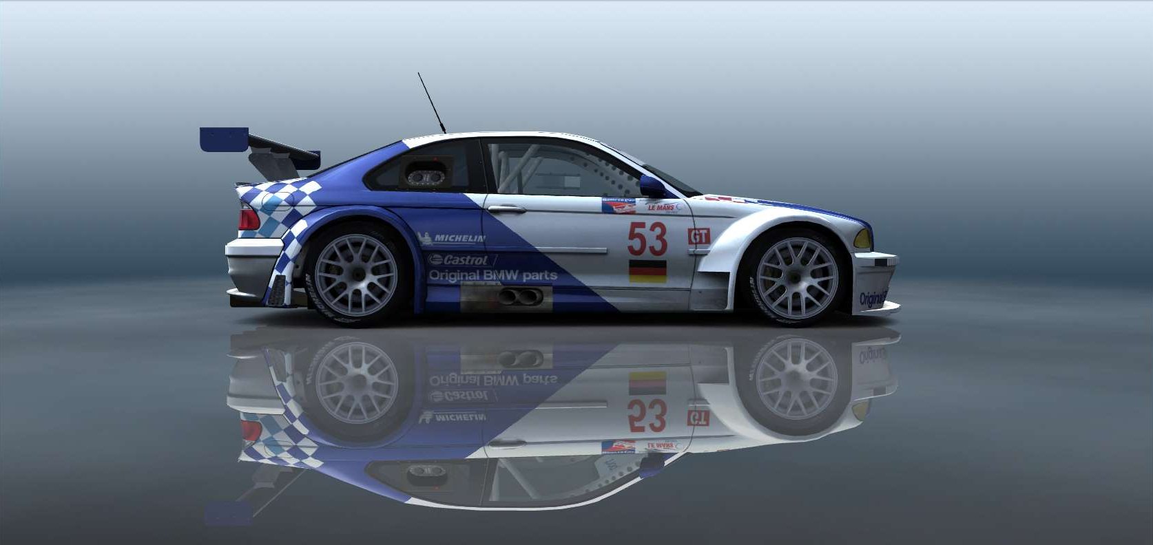 Bmw Motorsport, Bmw E46 M3 Gtr #5053, Driven By Driver 53