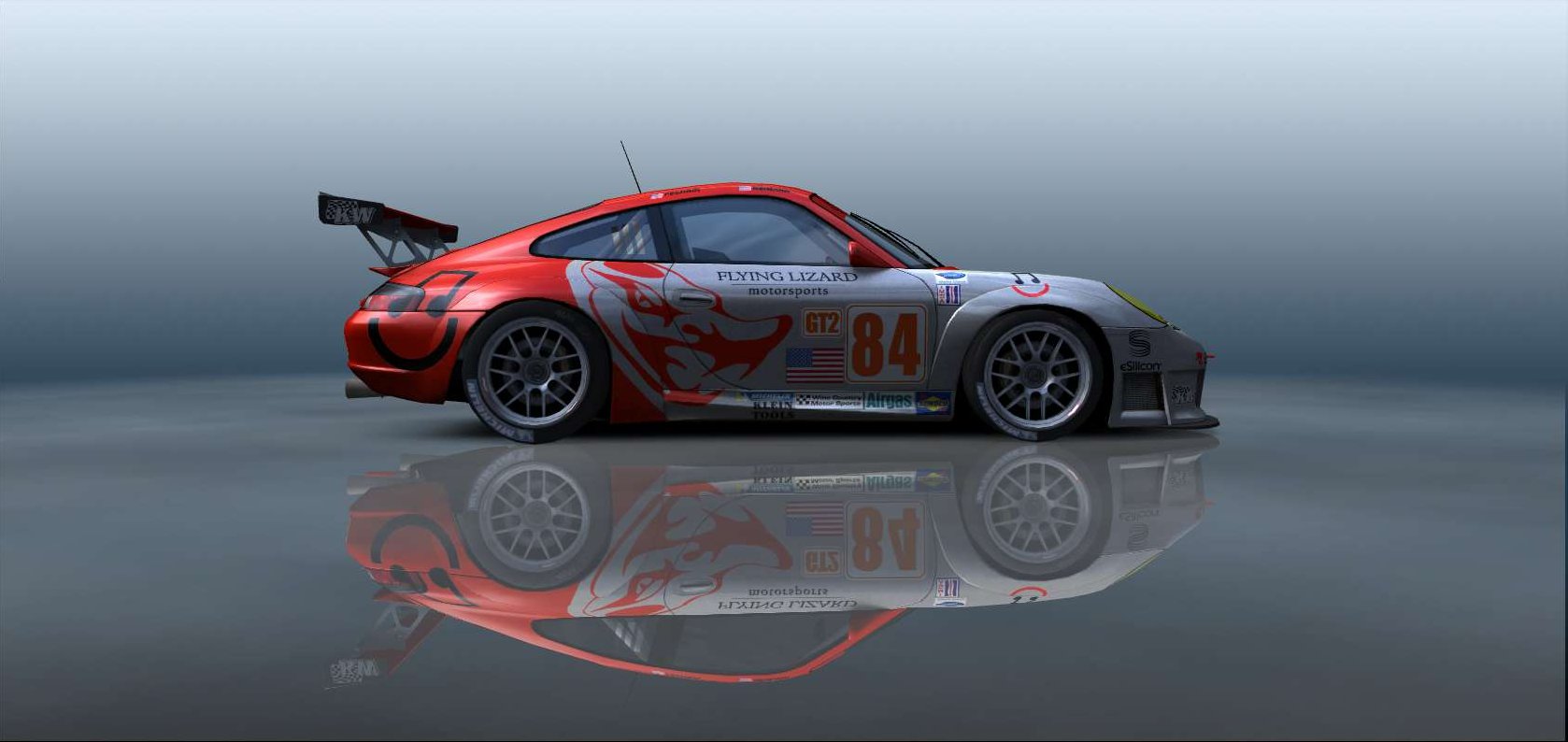 Flying Lizard Motorsport, Porsche 996 Gt3-rsr #7084, Driven By Fernando Horta