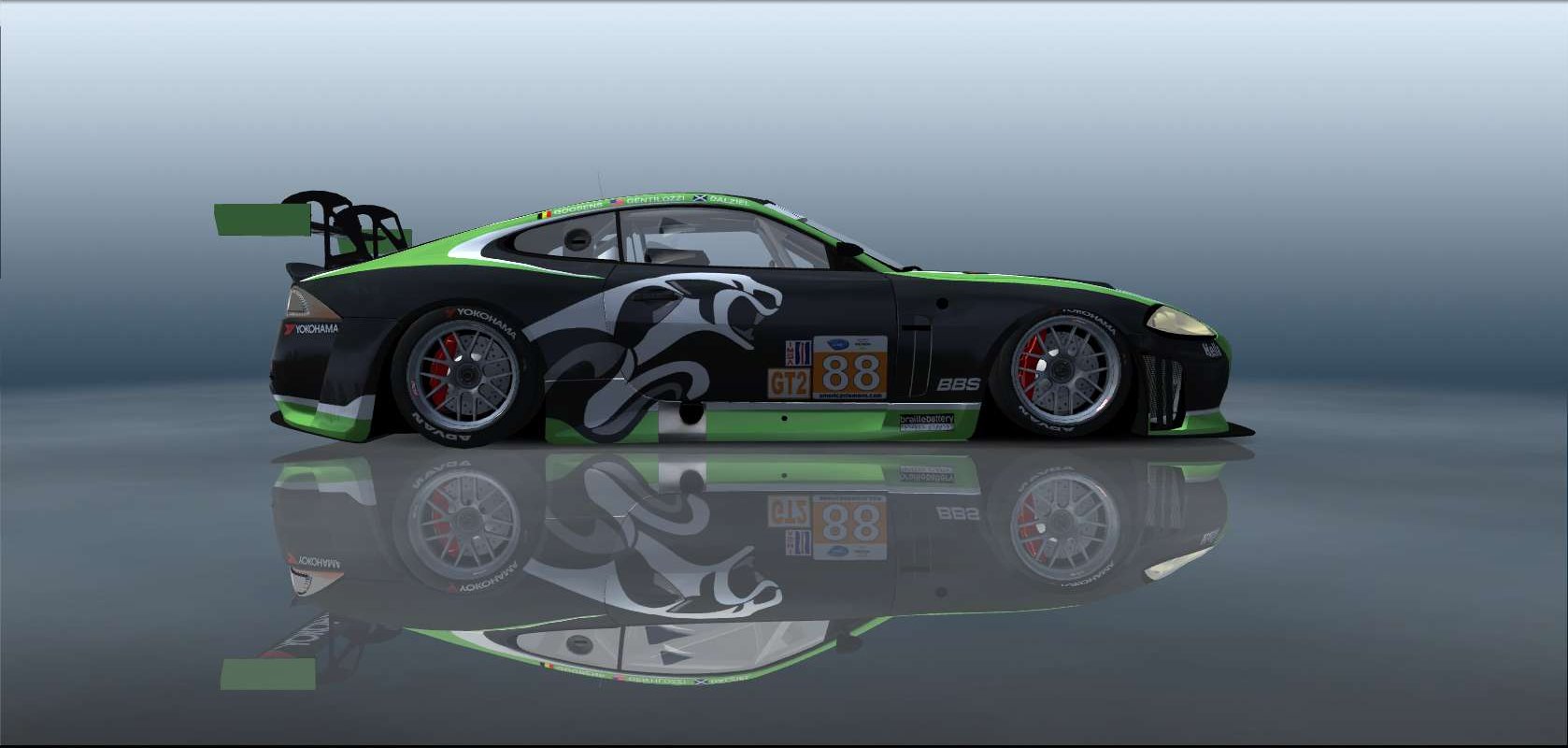 Rocketsports Racing, Jaguar Xkr Gt #10088, Driven By Driver 88