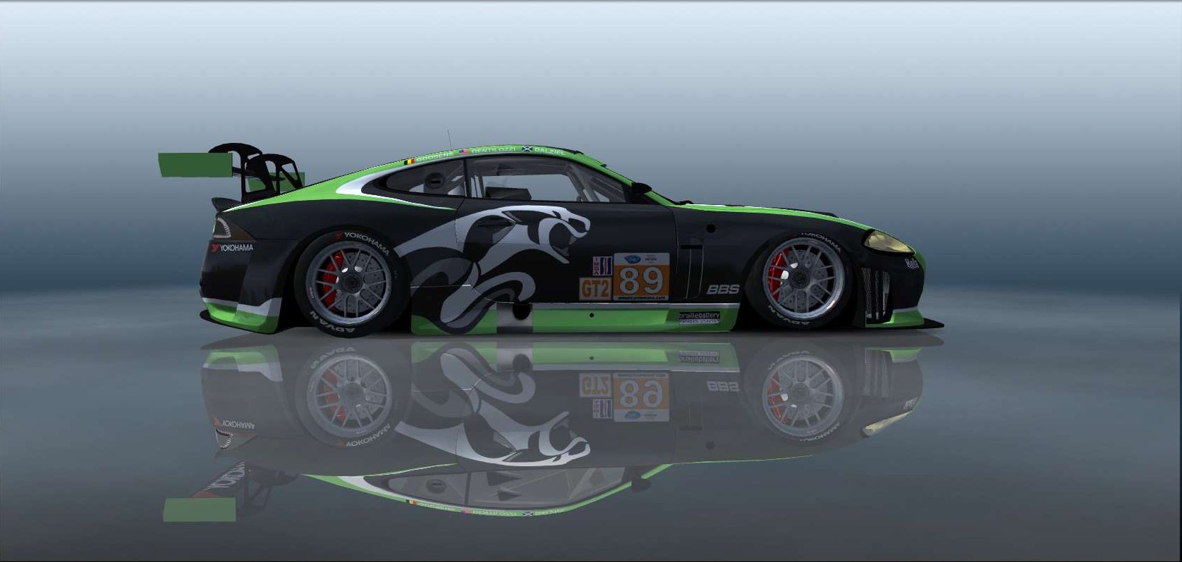 Rocketsports Racing, Jaguar Xkr Gt #10089, Driven By Driver 89