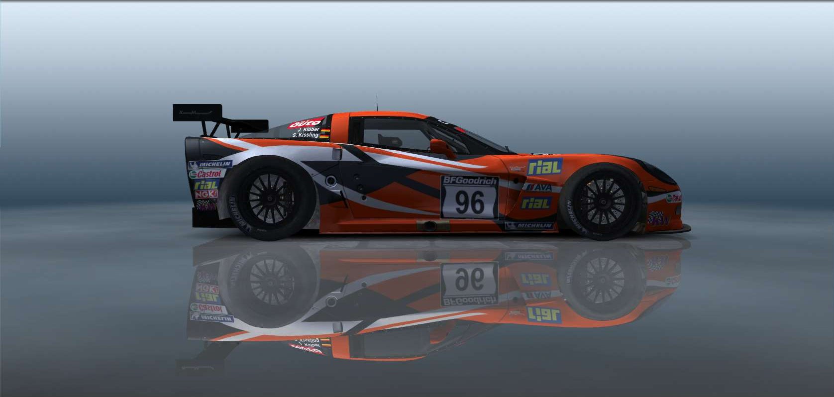 Kissling Motorsport, Chevrolet Corvette Zo6r Gt3 #8096, Driven By Marty Uren