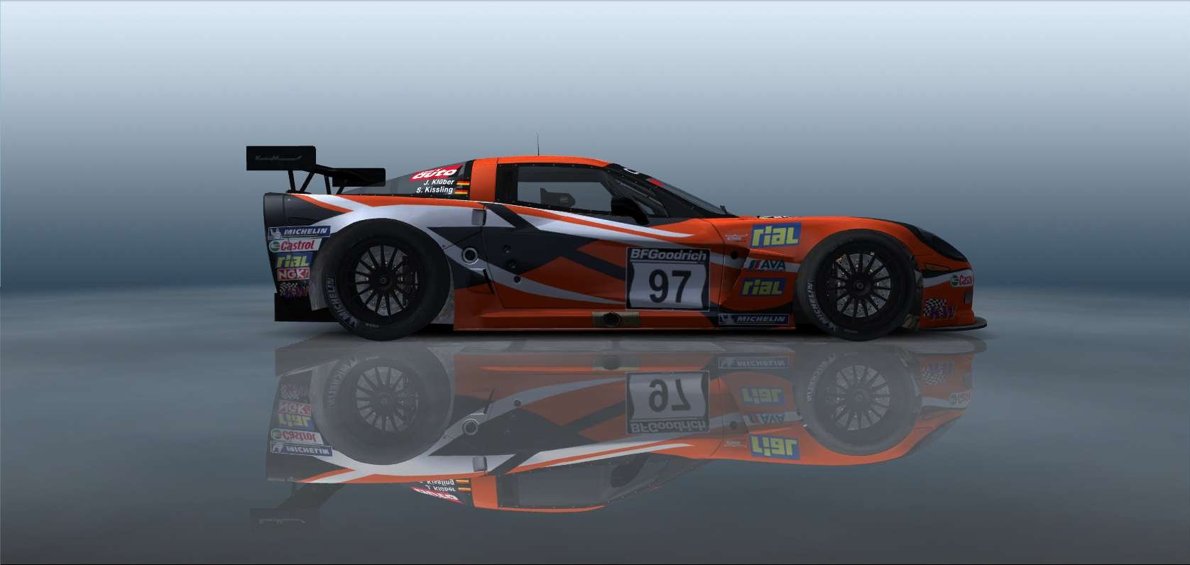 Kissling Motorsport, Chevrolet Corvette Zo6r Gt3 #8097, Driven By Gregory Myers