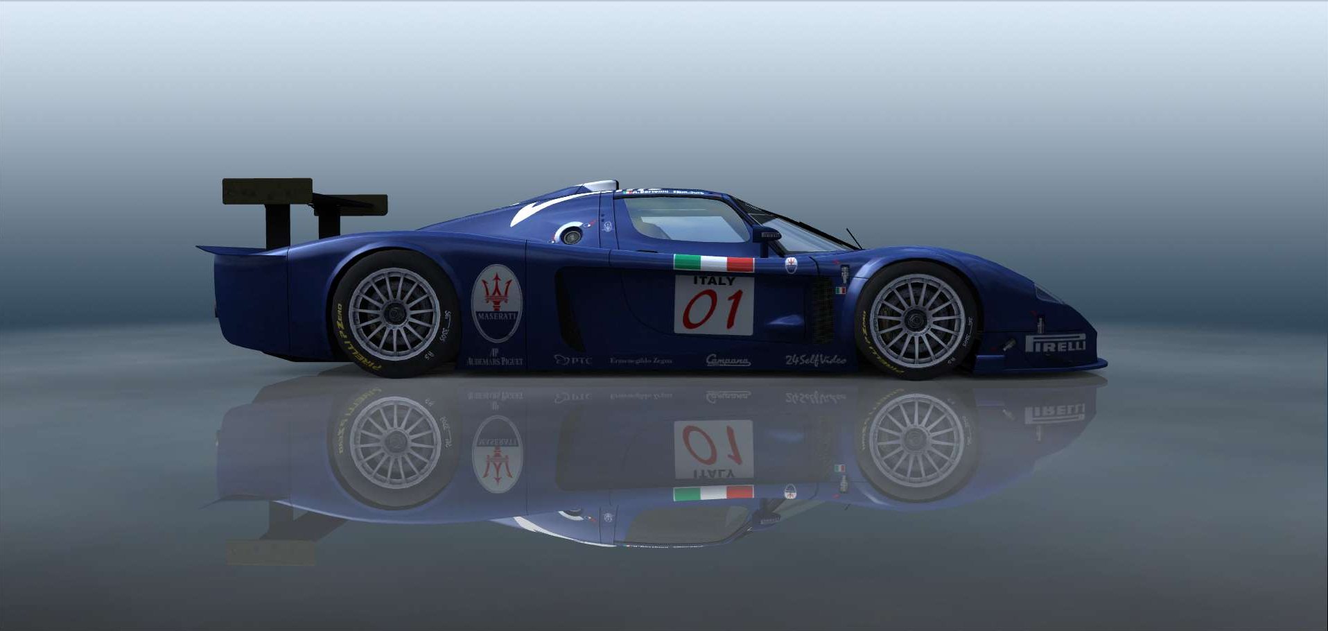 Af Corse, Maserati Mc12 #4101, Driven By Corrado Conti