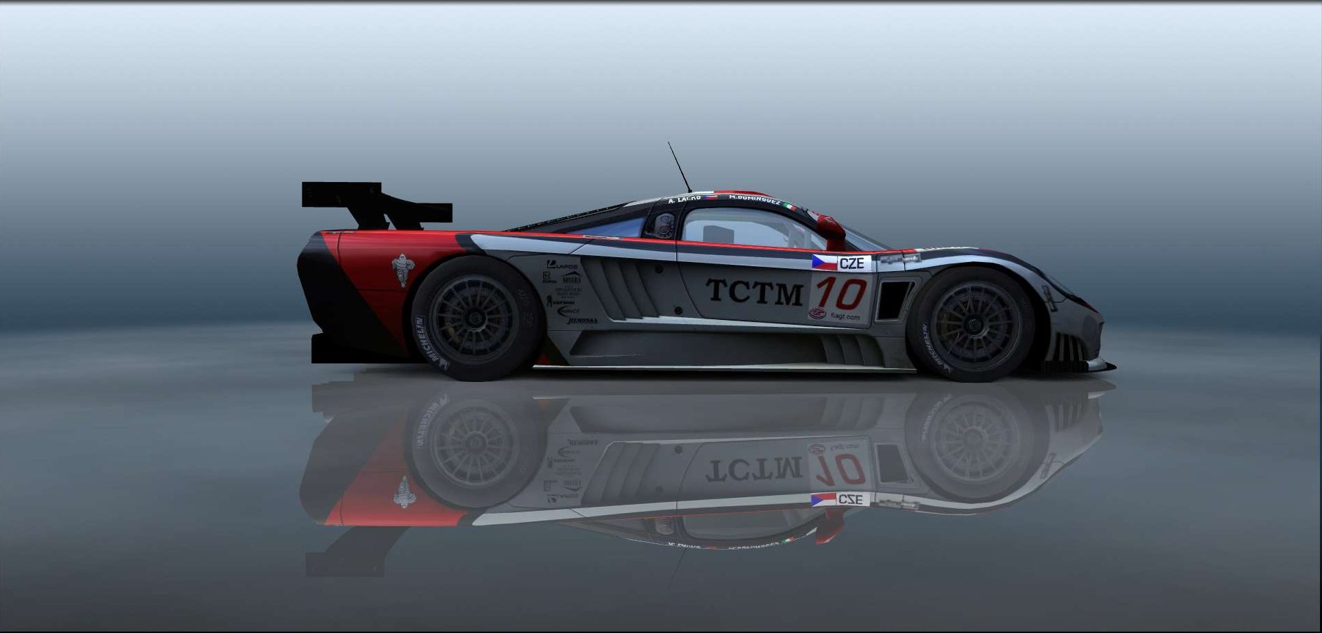 K Plus K Motorsport, Saleen S7-r #9010, Driven By Johnny Lugnuts