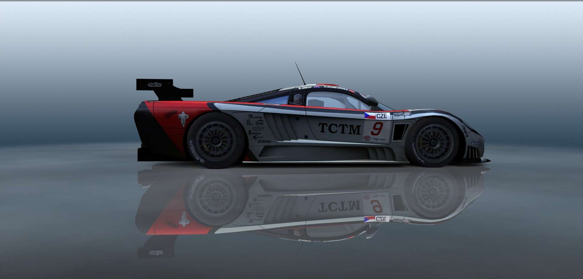 K Plus K Motorsport, Saleen S7-r #9009, Driven By Fernando Horta